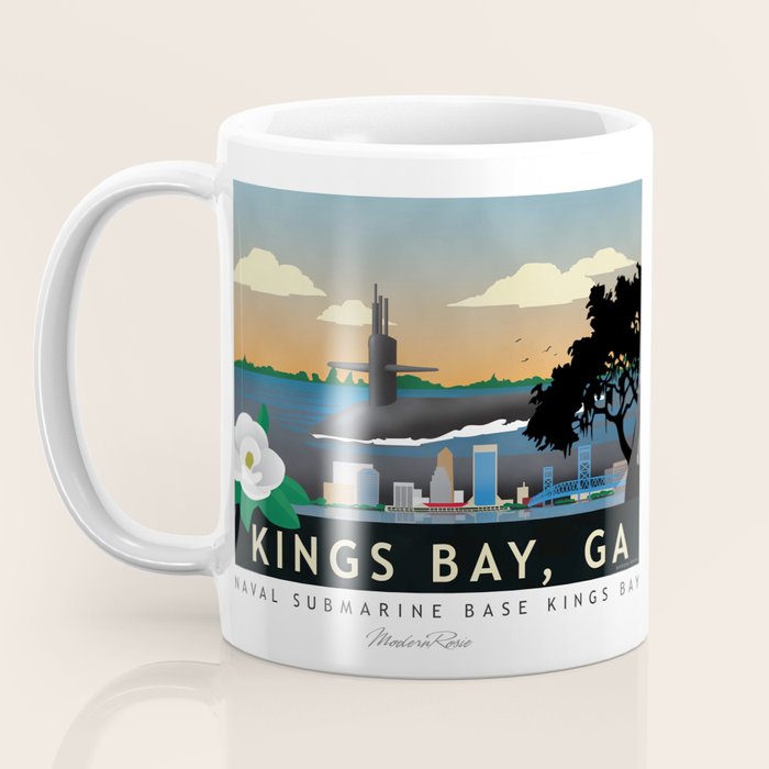 Kings Bay, GA - Submarine Homeport Coffee Mug Gallery Image 3