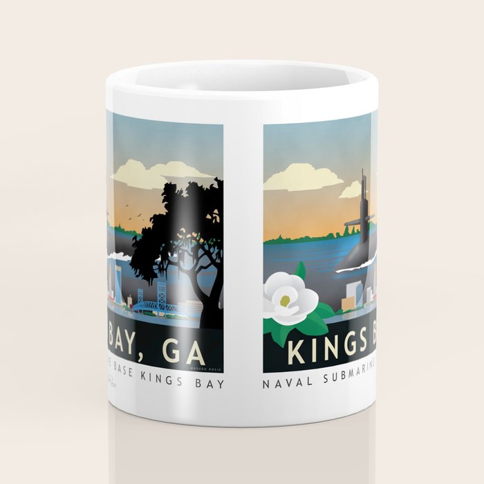 Kings Bay, GA - Submarine Homeport Coffee Mug Gallery Image 4
