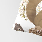 Flowering squirrel meadow Pillow Sham Gallery Image 4