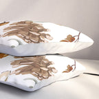 Flowering squirrel meadow Pillow Sham Gallery Image 3
