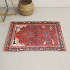 Tree of Life Beautiful Flower Garden Persian Khorassan Rug Print Rug Gallery Image 1