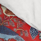 Tree of Life Beautiful Flower Garden Persian Khorassan Rug Print Comforter Gallery Image 4