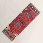 Tree of Life Beautiful Flower Garden Persian Khorassan Rug Print Yoga Mat Gallery Image 1