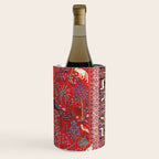 Tree of Life Beautiful Flower Garden Persian Khorassan Rug Print Wine Chiller Gallery Image 3