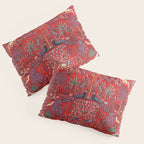 Tree of Life Beautiful Flower Garden Persian Khorassan Rug Print Pillow Sham Gallery Image 3