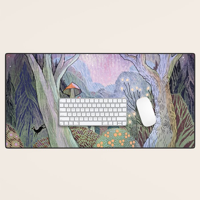 Two Trees Desk Mat Gallery Image 1