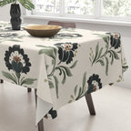 Elegant Vintage Floral Pattern Tablecloth Gallery Image 3