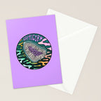 Capricorn Crystal Stationery Card Gallery Image 2