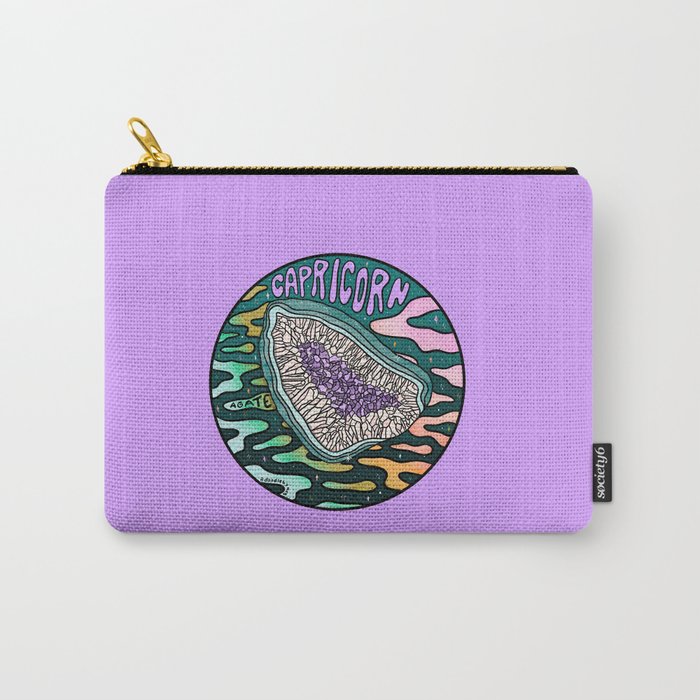 Capricorn Crystal Carry All Pouch Gallery Image 1