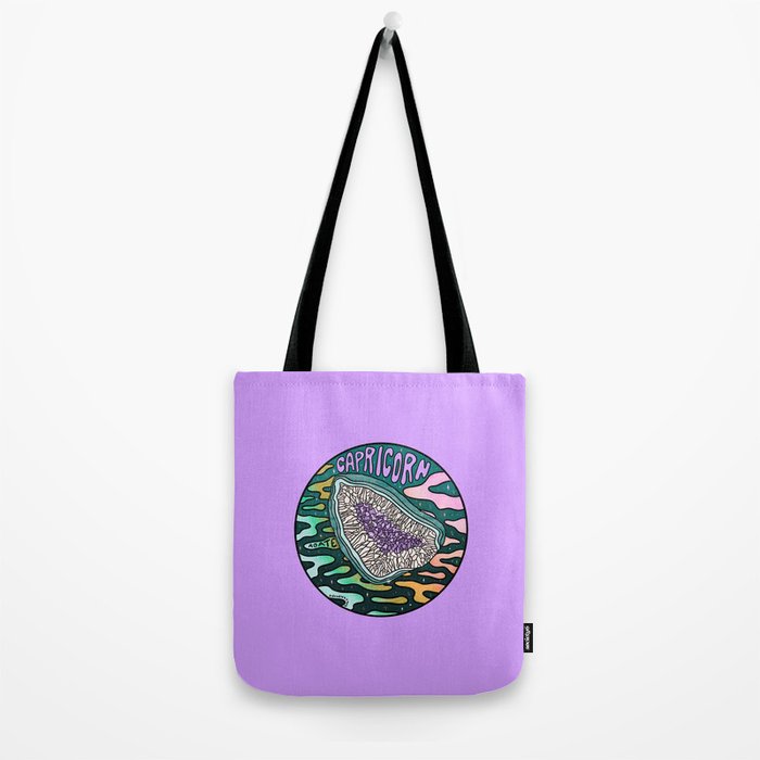 Capricorn Crystal Tote Bag Gallery Image 2
