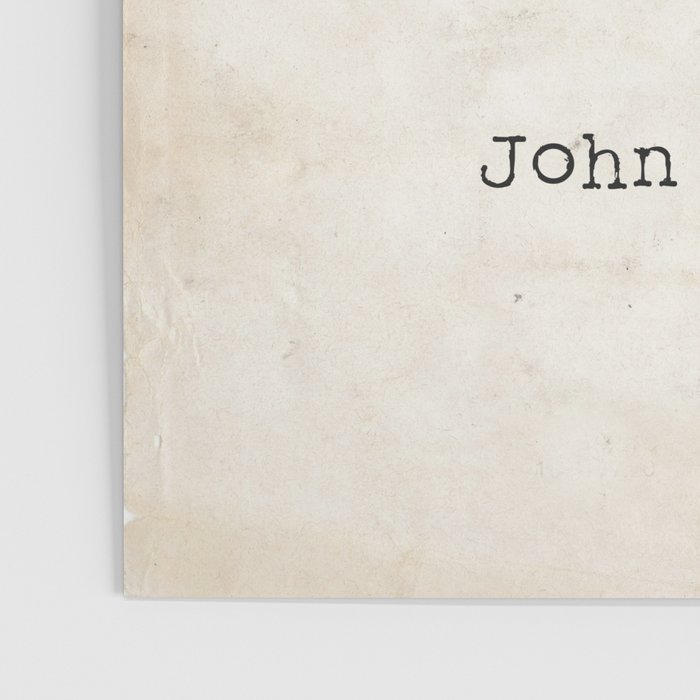 And now that you don't have to be perfect, you can be good. Steinbeck quote Poster Gallery Image 3