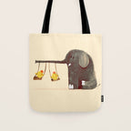 Elephant Swing Tote Bag Gallery Image 1