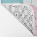 Christmas Coiffure Bath Mat Gallery Image 2