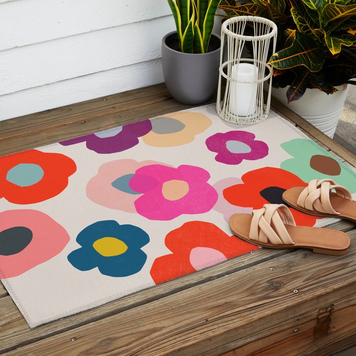 poppy 1 Outdoor Rug Gallery Image 2