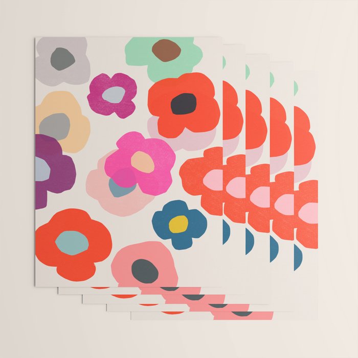 poppy 1 Wrapping Paper Gallery Image 3