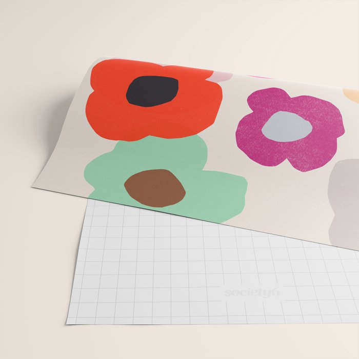 poppy 1 Wrapping Paper Gallery Image 2