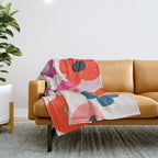 poppy 1 Throw Blanket Gallery Image 1