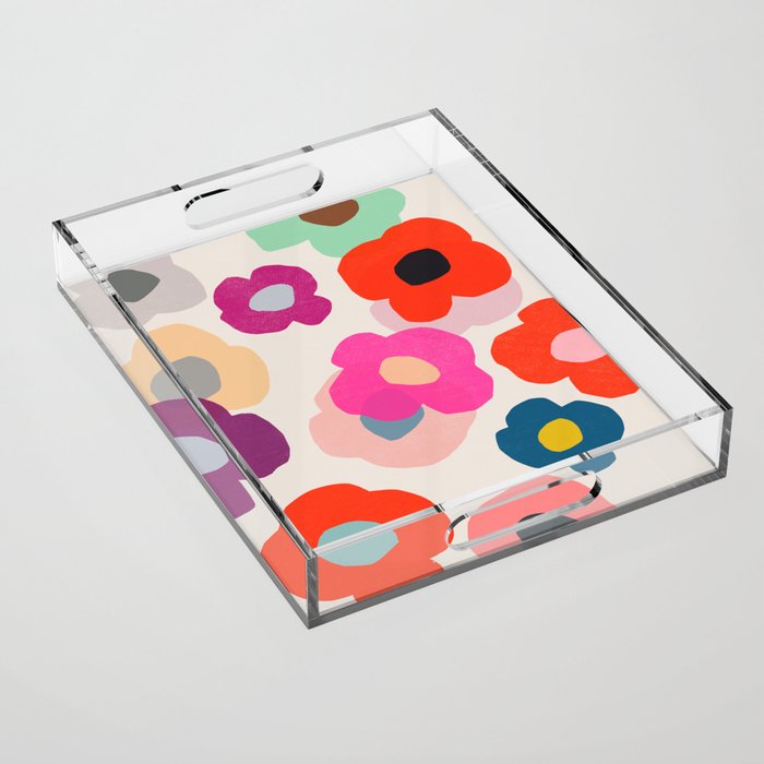 poppy 1 Acrylic Tray Gallery Image 1