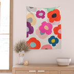 poppy 1 Wall Tapestry Gallery Image 2