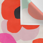 poppy 1 Wall Tapestry Gallery Image 3