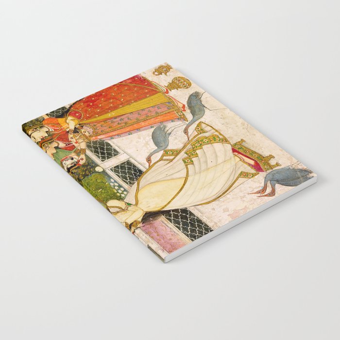 The Vilaval Ragini, c. 1780 Unknown artist Indian Miniature Painting  Notebook Gallery Image 1