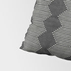 mudcloth diamonds - onyx Pillow Sham Gallery Image 4