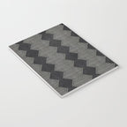 mudcloth diamonds - onyx Notebook Gallery Image 3