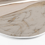 Taupe marble and gold abstract Bath Mat Gallery Image 3