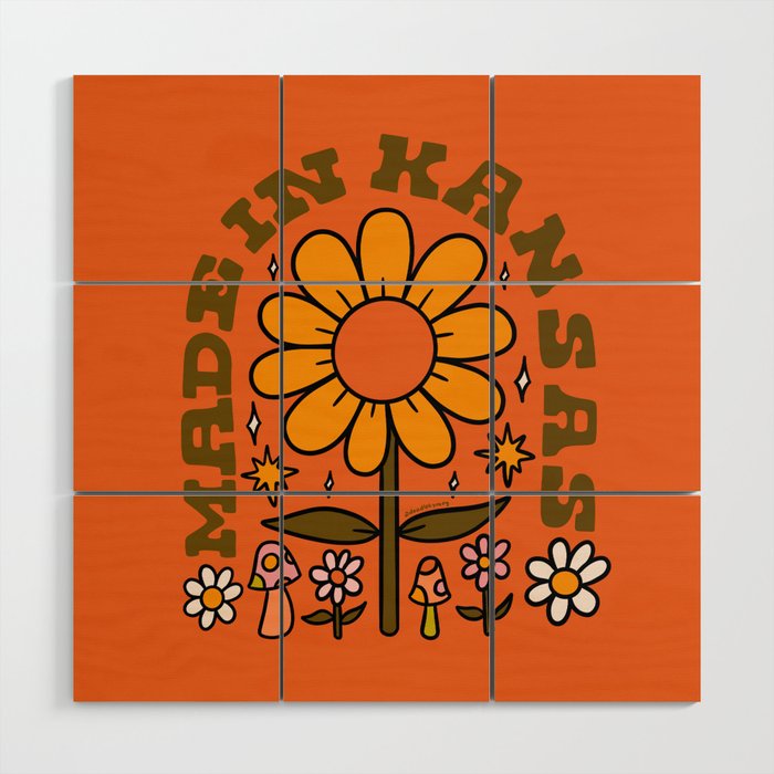 Made In Kansas Wood Wall Art Gallery Image 1