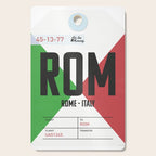 Rome Luggage Tag Cutting Board Gallery Image 1