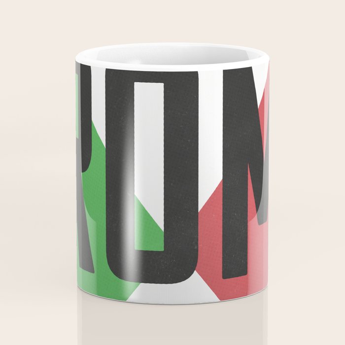Rome Luggage Tag Coffee Mug Gallery Image 4