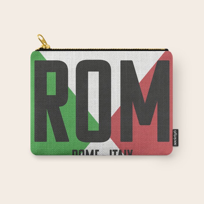 Rome Luggage Tag Carry All Pouch Gallery Image 1