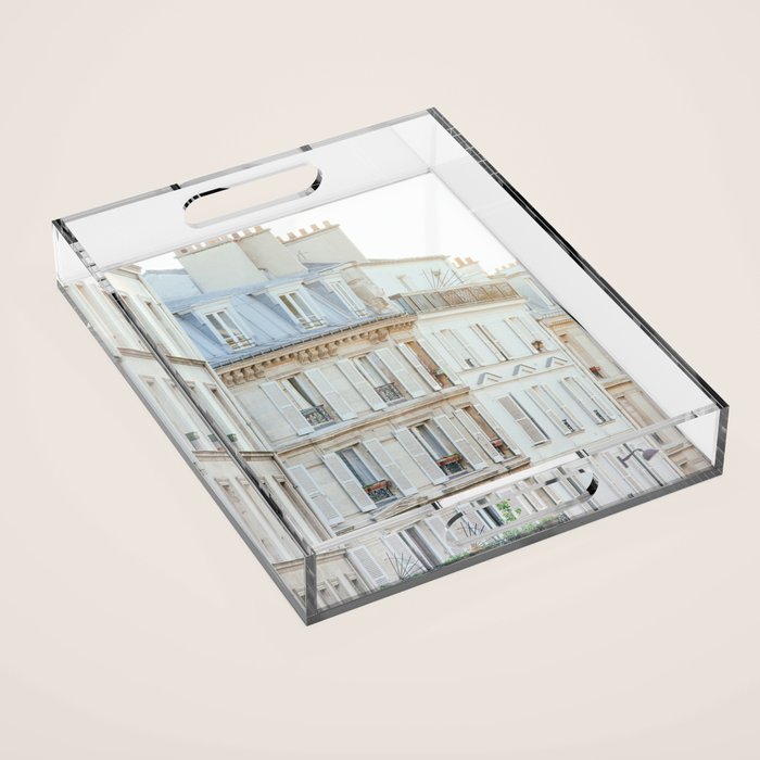 Montmartre Sunrise - Paris Travel Photography Acrylic Tray Gallery Image 1