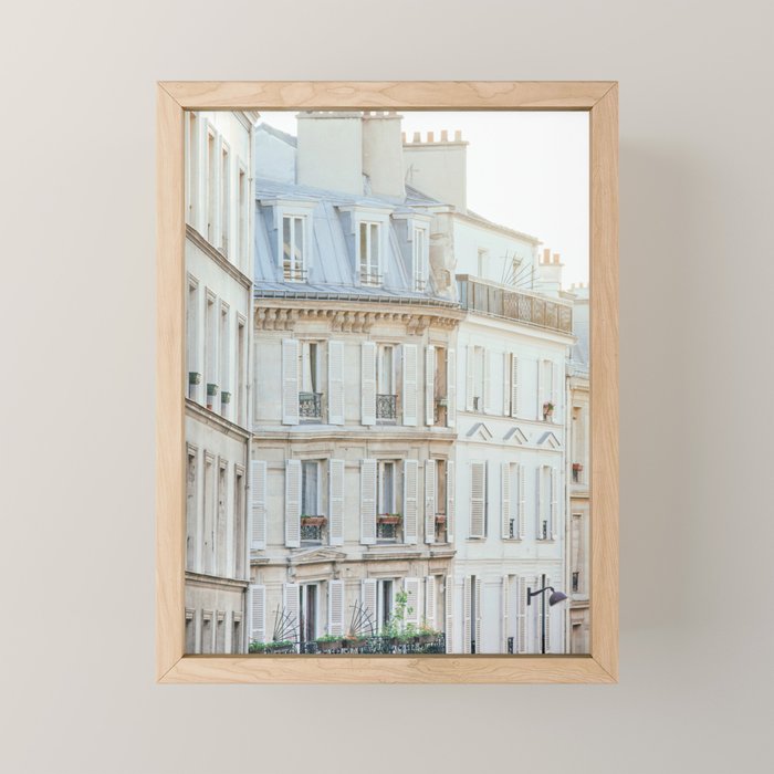 Montmartre Sunrise - Paris Travel Photography Mini Art Print Gallery Image 1