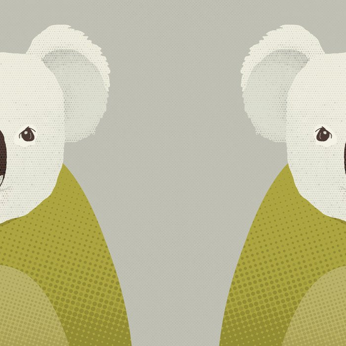 Whimsy Koala, Animal Portrait Coffee Mug Gallery Image 2