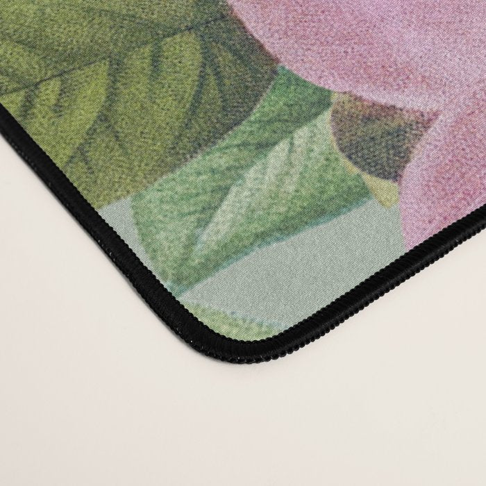 Pink Bloom Botanical Collage Desk Mat Gallery Image 4