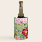 Pink Bloom Botanical Collage Wine Chiller Gallery Image 2