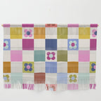 Check mate - retro floral Wall Hanging Gallery Image 1