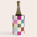 Check mate - retro floral Wine Chiller Gallery Image 2