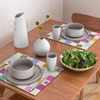 Check mate - retro floral Placemat Gallery Image 2