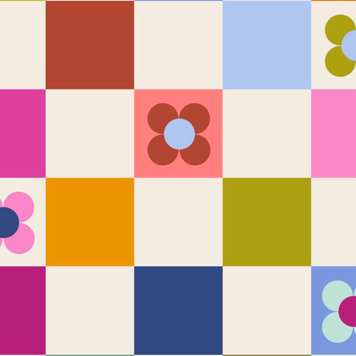 Check mate - retro floral Coffee Mug Gallery Image 2