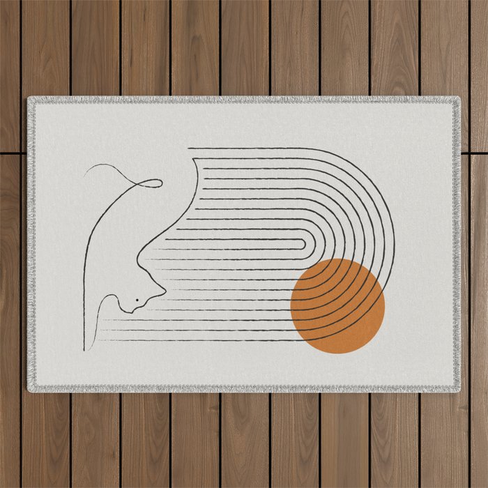 Cat Landscape 152 Outdoor Rug Gallery Image 1