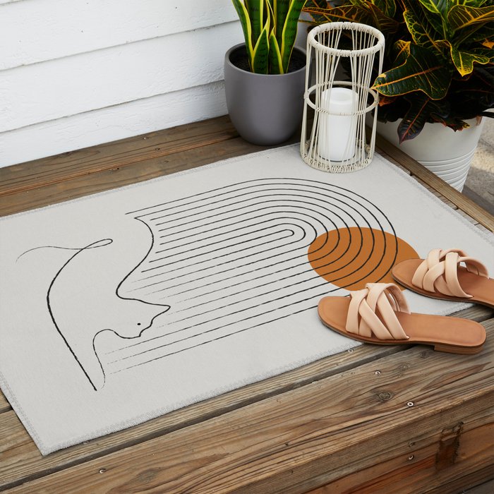 Cat Landscape 152 Outdoor Rug Gallery Image 2