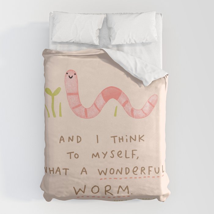 Wonderful Worm Duvet Cover Gallery Image 6