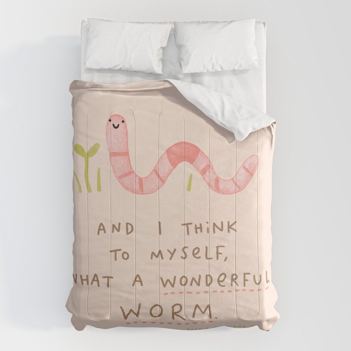 Wonderful Worm Comforter Gallery Image 1