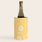 Yellow Sunflowers Line Art Wine Chiller Gallery Image 1