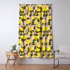 Summer Harvest Lemon Window Curtain Gallery Image 5