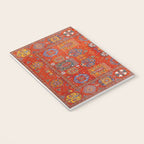 Orange Angel Snowfall Kazak Persian Rug Notebook Gallery Image 3