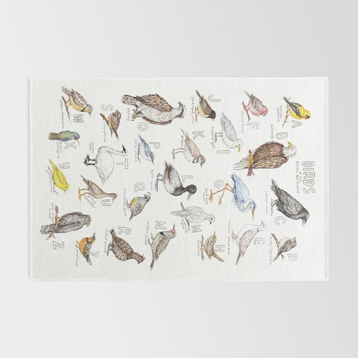 Birds of the Pacific Northwest Rug Gallery Image 2