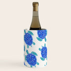 Sea Turtle - Blue Palette Wine Chiller Gallery Image 2